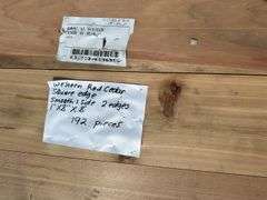 Western Red Cedar Square Edge