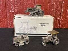(3) John Deere Pewter SC
