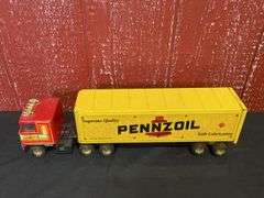 (2) Shell + Pennzoil Semis Ertl
