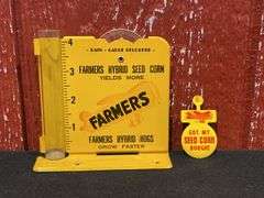 (2) Farmers Hybrid Rain Gauge + Pin
