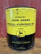 (3) John Deere Oil Cans