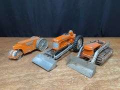 (3) Tractor, Crawler, Roller Hubley