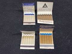 (4) AC Matchbooks