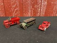 (3) Cast Iron Vehicles