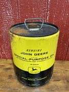 (3) John Deere Oil Cans