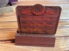 (4) John Deere Calendar Medallions