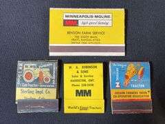 (4) MM Matchbooks