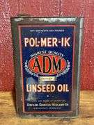 (4) Anti-Freeze, Linseed Oil + Car Wash Cans