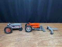 (3) Tractors + Cultivator Hubley