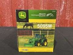 1/16 John Deere 5095M + Mower 2010 Equestrian Games NIB Ertl