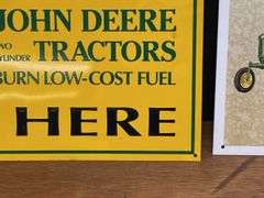 (2) John Deere SST Signs