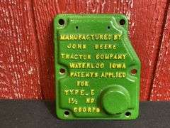 John Deere Engine Cast Cover Plate