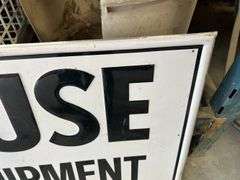 Krause Farm Equipment Sign