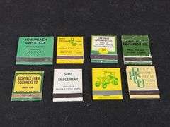 (8) John Deere Matchbooks