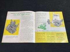 1956 John Deere 420 Crawler Sales Literature
