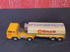 (2) Shell + AMACO Tanker Trucks
