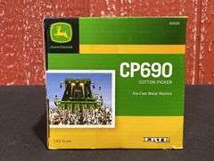 (2) 1/64 John Deere Cotton Pickers NIB Ertl