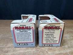 (2) 1/16 Farmall Cub NIB Ertl