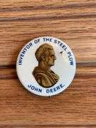 (2) John Deere Button + Straight Pin