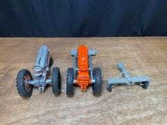 (3) Tractors + Cultivator Hubley