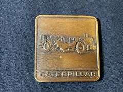 (2) Caterpillar Belt Buckle + Watch Fob