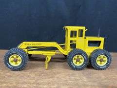 (2) Tonka Road Grader + Crawler Loader Backhoe