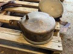 (2) Early Tractor Headlamps