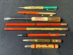 (8) Case Pen, Pencils, Screwdriver