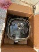 Shelf, (2) Electric Fryers, Electric Skillet, & other Small appliances