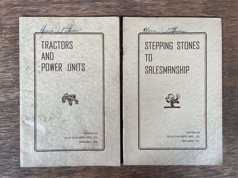 (6) Allis Chalmers Booklets