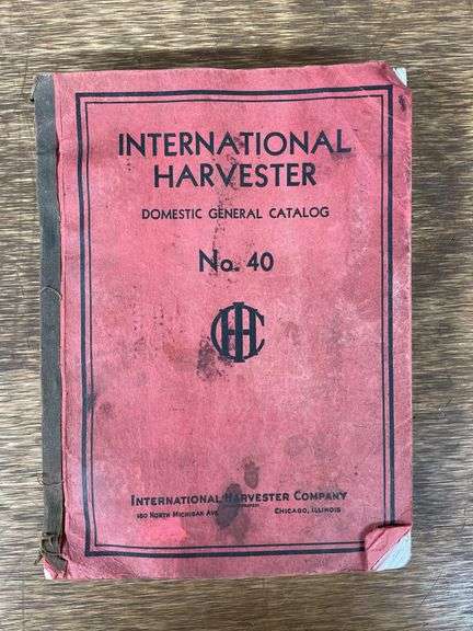 IHC McCormick-Deering General Catalog No. 40 image