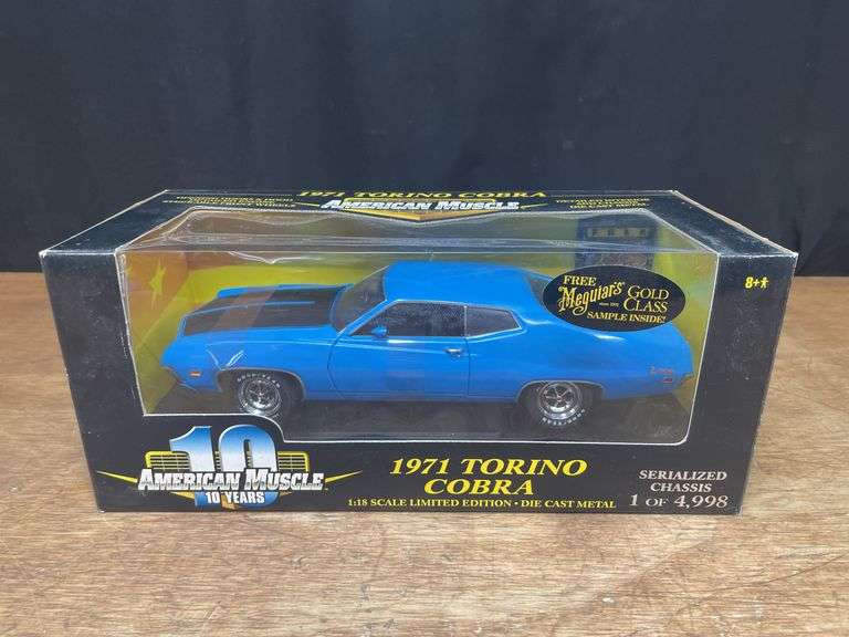 1/18 1971 Torino Cobra NIB Ertl