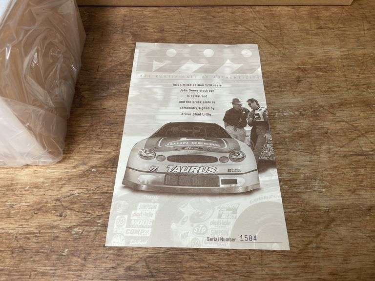 1/18 John Deere NASCAR NIB