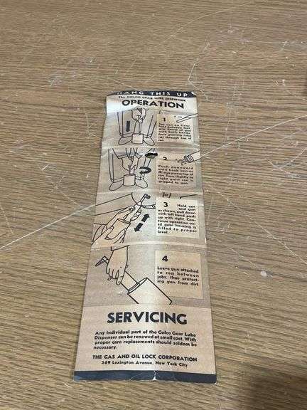 NOS Golco Gear Lube Dispensers