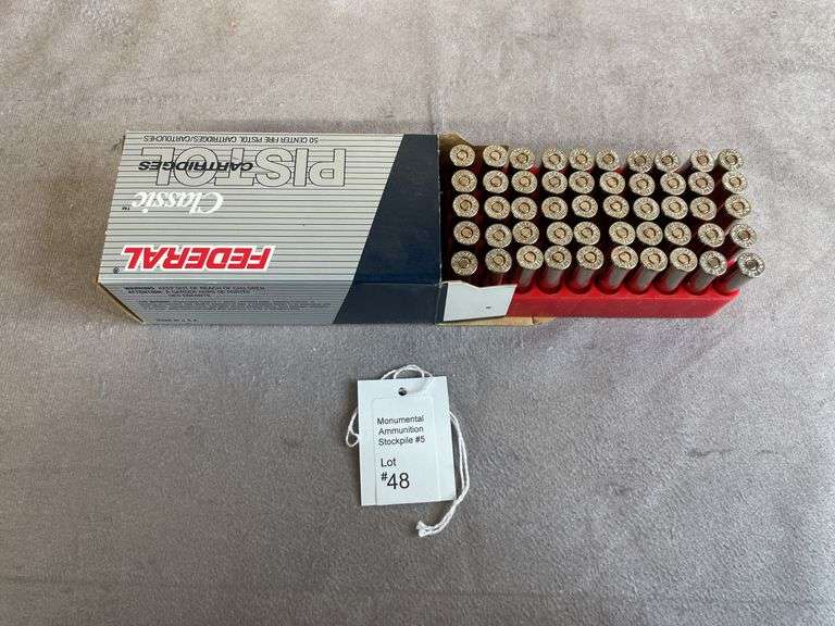 2 Boxes Federal Classic 180 Gr. Hi-Shok .357 Magnum
