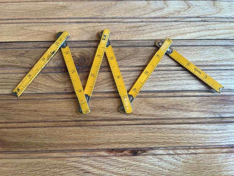 (2) Folding Rulers