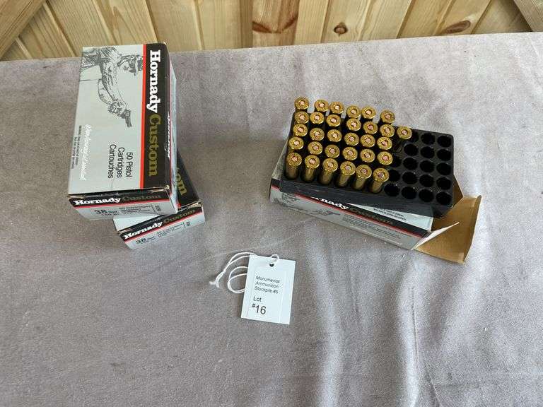 3 Boxes Hornady 158 Gr. XTP JHP .38 Special