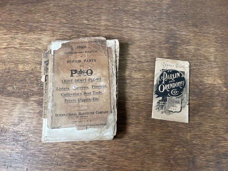 (2) P&O Repair Parts Catalog + Yearly Book image