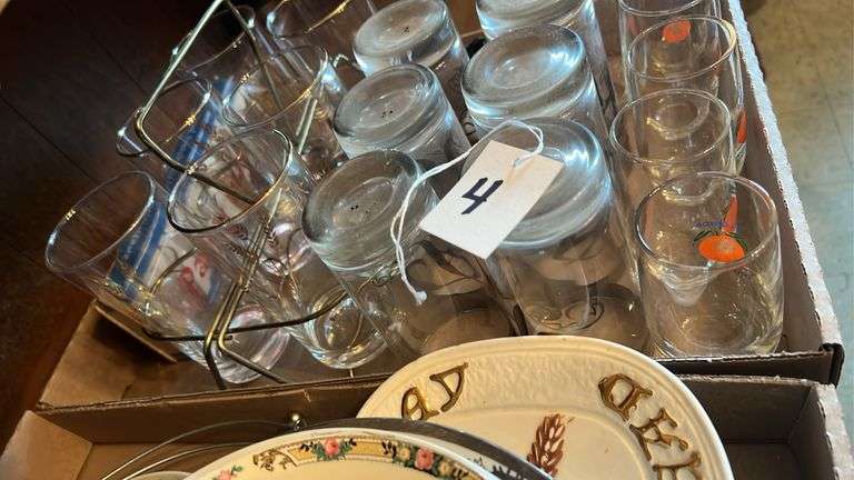 Assorted Glassware