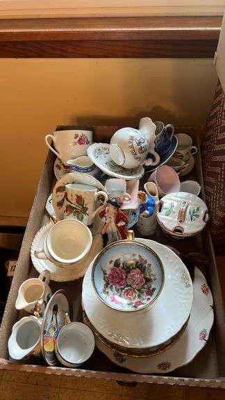 Tea Sets and other Glassware