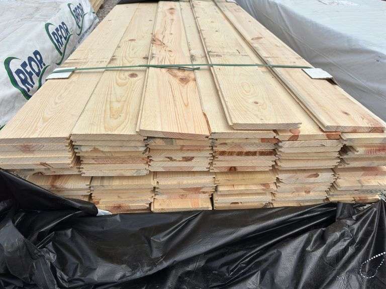 Ponderosa Pine Tongue & Groove Siding