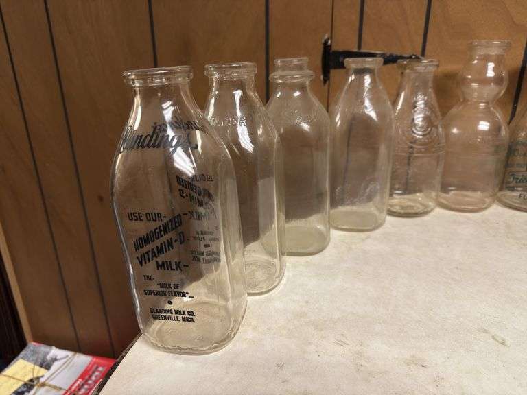 (14) Milk Bottles image
