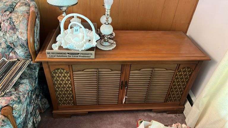 Vintage Stereo Cabinet