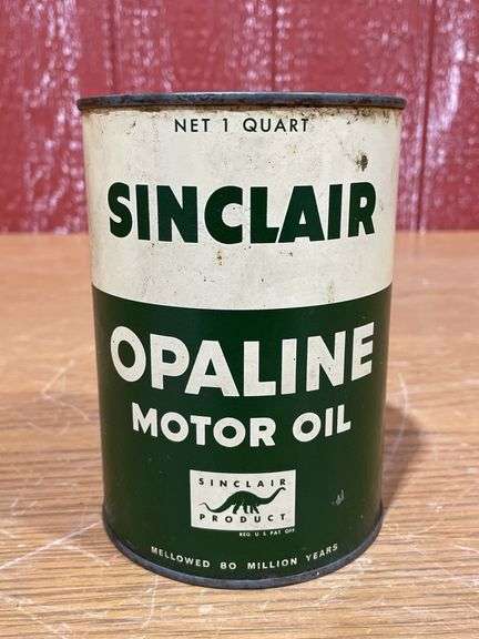 NOS Sinclair Opaline Motor Oil Can image