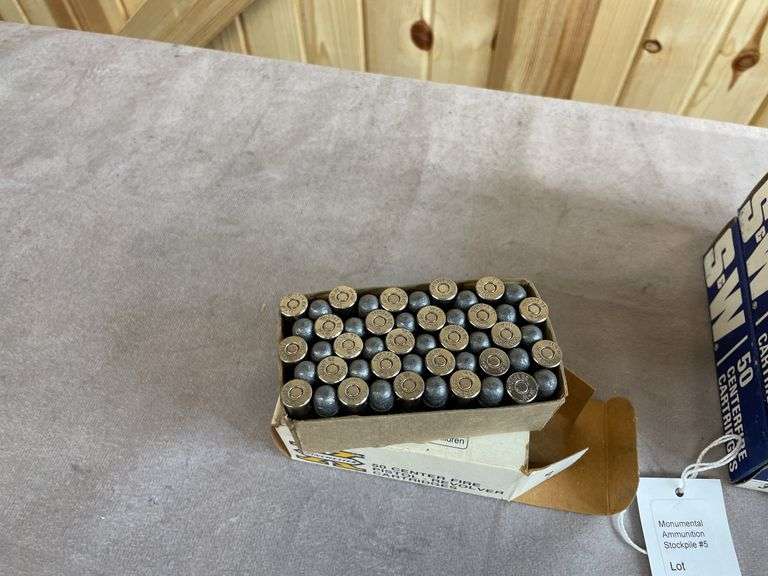 Rare! 5 Boxes S&W 148 Gr. WC & Winchester 200 Gr. Lead .38 Special