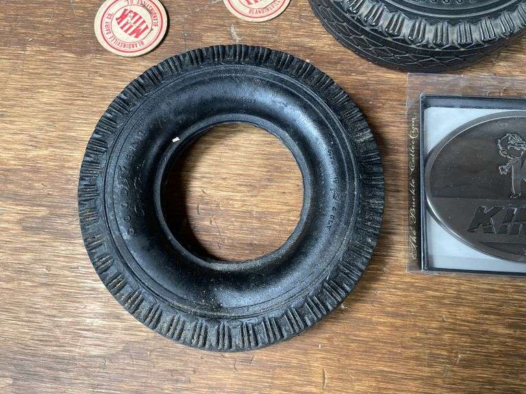 Tire Ashtrays, Belt Buckles, Etc...