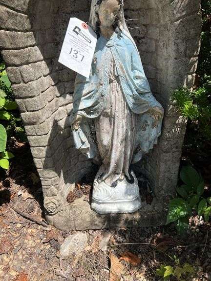 Concrete Virgin Mary