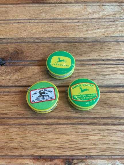 (3) John Deere Celluoid Tape Measures image