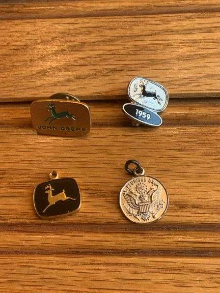 (4) John Deere Pins + Charms image