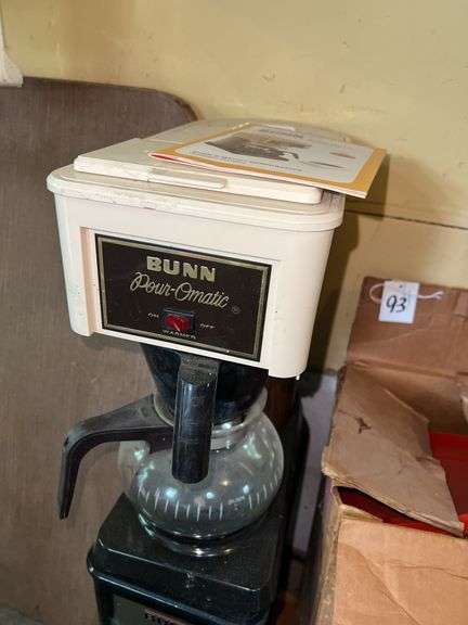 (2) Bunn Coffee Pots and Percolator
